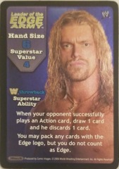 Leader of the Edge Army face card THROWBACK